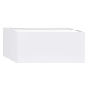 Applique murale extérieure Blanc LED 18W Haut et Bas - IP54 - Triple couleur - DELITECH