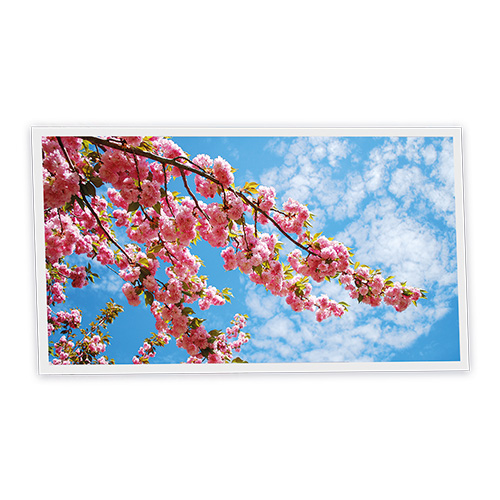 Pack 1 Dalle LED Imprimée horizontale - Osaka - 1200x600mm - Usinée en France by DELITECH