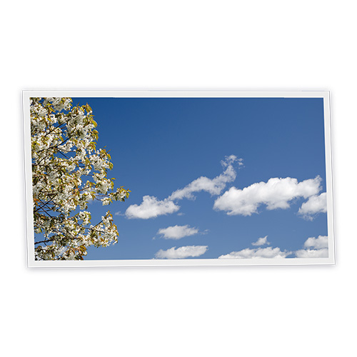 Pack 1 Dalle LED Imprimée horizontale - Sofia - 1200x600mm - Usinée en France by DELITECH