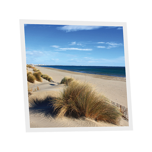 Pack 1 Dalle LED Imprimée - Dunes - 600x600mm - Usinée en France by DELITECH
