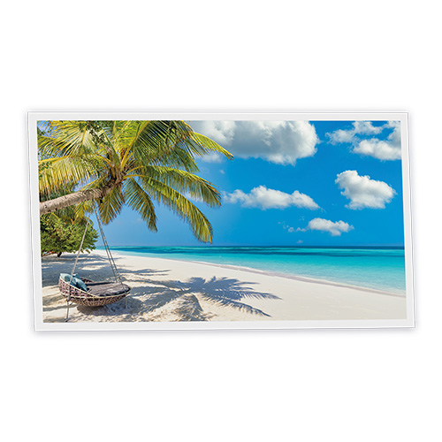 Pack 1 Dalle LED Imprimée horizontale - Hawaii - 1200x600mm - Usinée en France by DELITECH