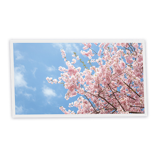 Pack 1 Dalle LED Imprimée horizontale - Tokyo - 1200x600mm - Usinée en France by DELITECH