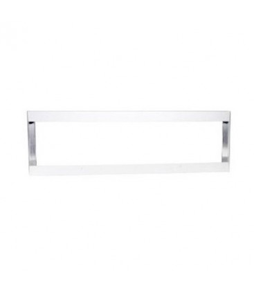 Cadre Saillie - Dalle LED HIGH POWER 120x30cm - Aluminium Blanc 