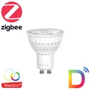 Ampoule GU10 - MAESTRO RF Gen 2 + Zigbee Tuya - 4W - RGBCCT - DELISMART