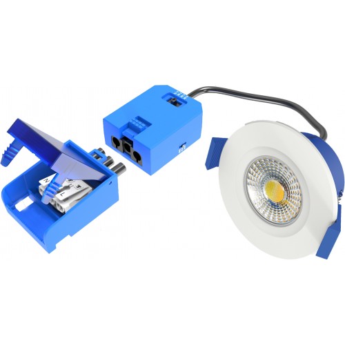 [DILSE-DL94A-8WG2-4C] Encastrable LED FLEXLINE GEN 2 - 4W 6W 8W- 2700K 3000K 4000K 6000K - IP 65 - Rond - D87 mm - DeliTech