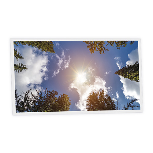 Pack 1 Dalle LED Imprimée horizontale - Day - 1200x600mm - Usinée en France by DELITECH