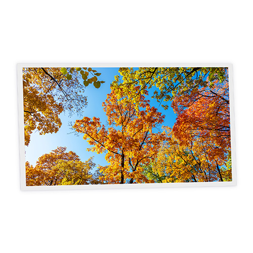 Pack 1 Dalle LED Imprimée horizontale - Fall - 1200x600mm - Usinée en France by DELITECH