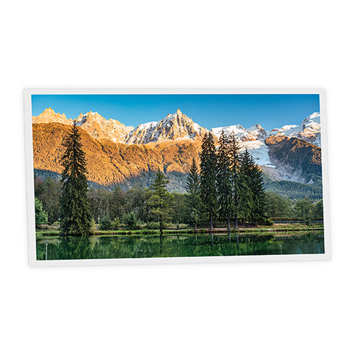 Pack 1 Dalle LED Imprimée horizontale - Lake - 1200x600mm - Usinée en France by DELITECH