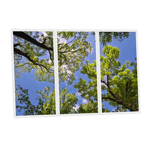 Pack 3 Dalles LED Imprimées - Jaipur - 1200x600mm - Usinée en France by DELITECH