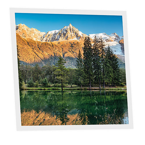 Pack 1 Dalle LED Imprimée - Lake - 600x600mm - Usinée en France by DELITECH