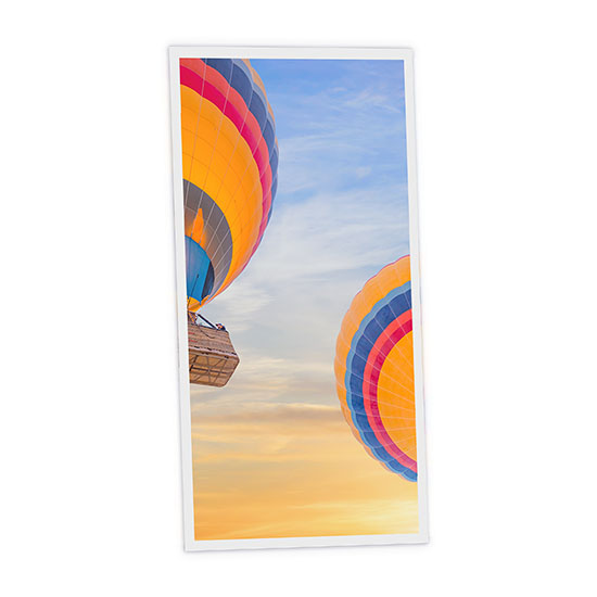 Pack 1 Dalle LED Imprimée verticale - Montgolfier - 1200x600mm - Usinée en France by DELITECH