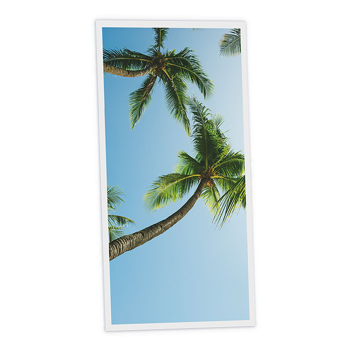 Pack 1 Dalle LED Imprimée verticale - Palm - 1200x600mm - Usinée en France by DELITECH