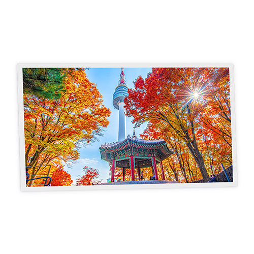 Pack 1 Dalle LED Imprimée horizontale - Seoul - 1200x600mm - Usinée en France by DELITECH