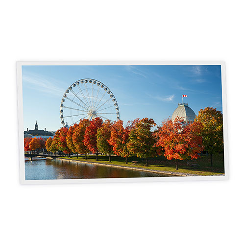 Pack 1 Dalle LED Imprimée horizontale - Montreal - 1200x600mm - Usinée en France by DELITECH