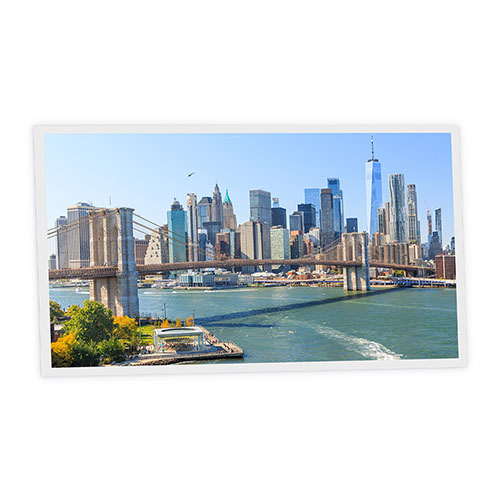 Pack 1 Dalle LED Imprimée horizontale - New York - 1200x600mm - Usinée en France by DELITECH