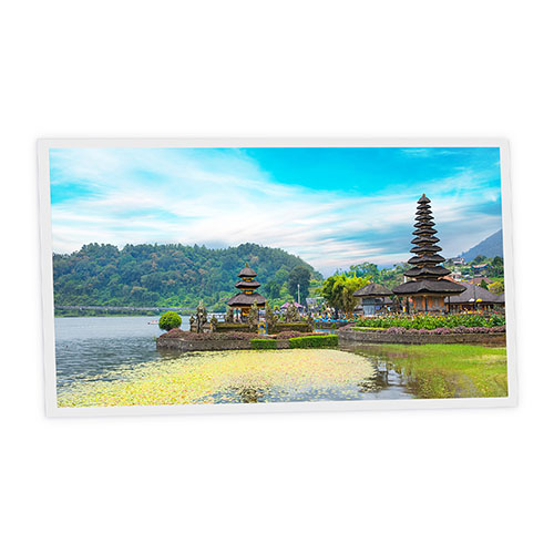 Pack 1 Dalle LED Imprimée horizontale - Bali - 1200x600mm - Usinée en France by DELITECH