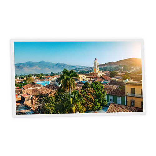 Pack 1 Dalle LED Imprimée horizontale - Cuba - 1200x600mm - Usinée en France by DELITECH