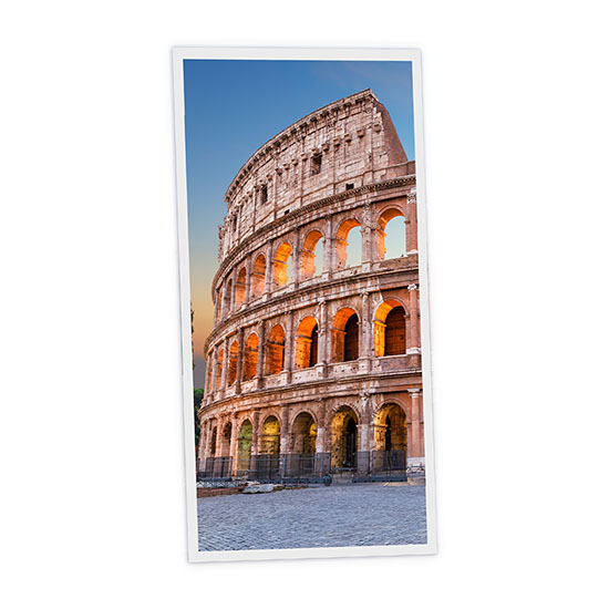 Pack 1 Dalle LED Imprimée verticale - Rome - 1200x600mm - Usinée en France by DELITECH