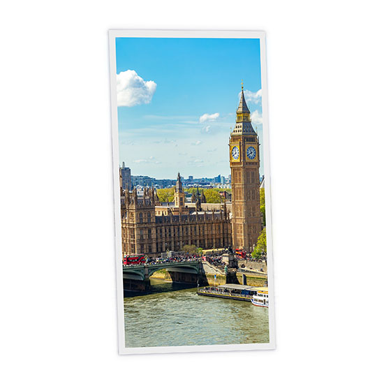 Pack 1 Dalle LED Imprimée verticale - London - 1200x600mm - Usinée en France by DELITECH