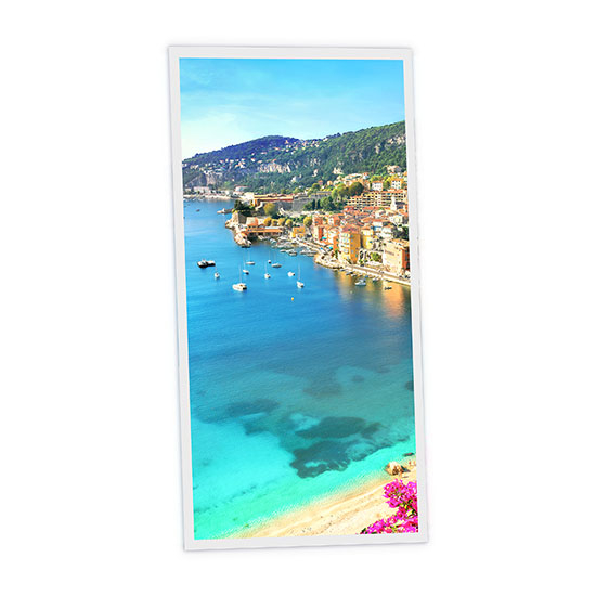 Pack 1 Dalle LED Imprimée verticale - Monaco - 1200x600mm - Usinée en France by DELITECH
