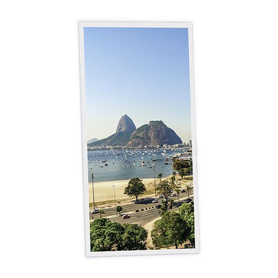 Pack 1 Dalle LED Imprimée verticale - Rio - 1200x600mm - Usinée en France by DELITECH