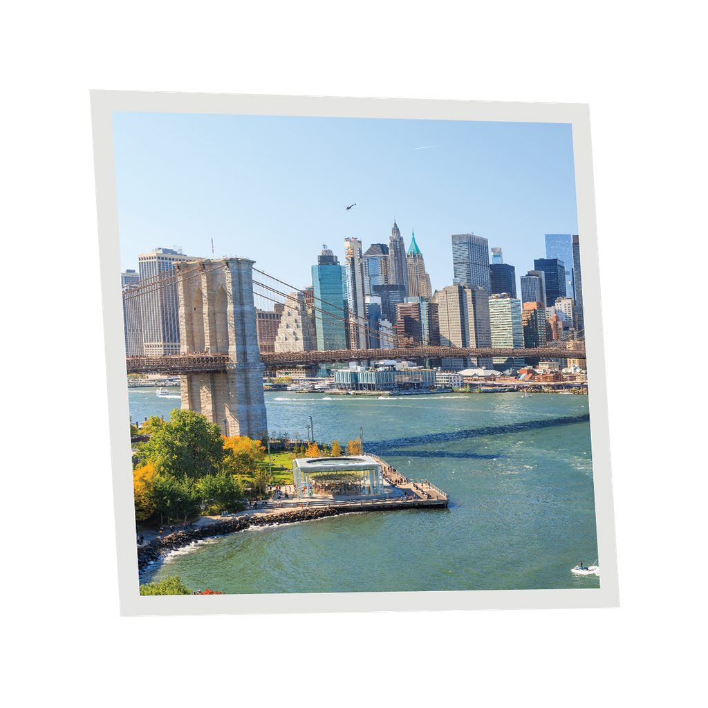 Pack 1 Dalle LED Imprimée - New York - 600x600mm - Usinée en France by DELITECH