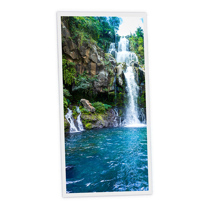 Pack 1 Dalle LED Imprimée verticale - Reunion - 1200x600mm - Usinée en France by DELITECH