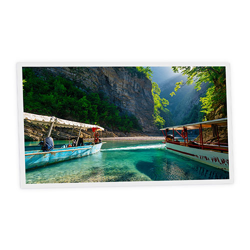 Pack 1 Dalle LED Imprimée horizontale - Albania - 1200x600mm - Usinée en France by DELITECH