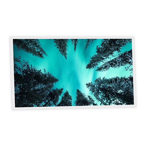 Pack 1 Dalle LED Imprimée horizontale - Fir Tree - 1200x600mm - Usinée en France by DELITECH
