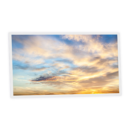 Pack 1 Dalle LED Imprimée horizontale - Landscape - 1200x600mm - Usinée en France by DELITECH