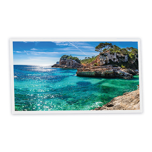 Pack 1 Dalle LED Imprimée horizontale - Coves - 1200x600mm - Usinée en France by DELITECH