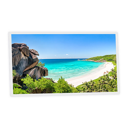 Pack 1 Dalle LED Imprimée horizontale - Cliff - 1200x600mm - Usinée en France by DELITECH