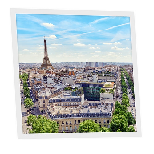 Pack 1 Dalle LED Imprimée - Paris - 600x600mm - Usinée en France by DELITECH