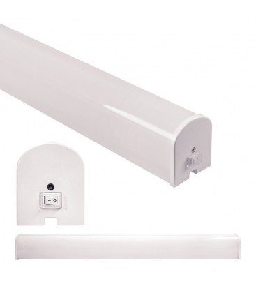[DT-APL8W600I-NW] Applique LED Salle de bain LED 600mm - 8W - Avec Interrupteur - NOVA By DELITECH- 4000K
