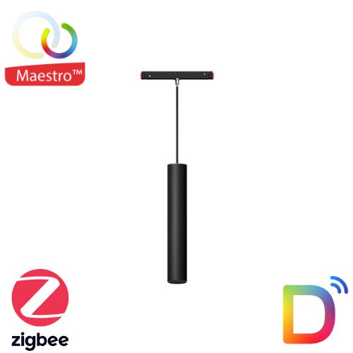 Luminaire Suspendue Rail Magnetique 9W MAESTRO RF Gen 2 + Zigbee Tuya RGBCCT DELISMART