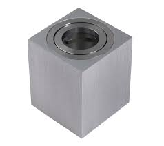 [DILBA2-GU10-SQ-ALU] Spot LED Saillie GU10 / MR16 - Carre - Couleur Alu