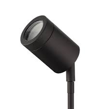 Spot à piquet extérieur GU10 - IP65 - 220V - Noir - ALTHAE By DELITECH
