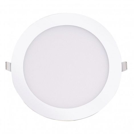 [DILSD2-RD24W-WW] Encastrable LED Slim Rond -  D220mm - 18W - DELITECH (copie) (Chaud - 3000K)
