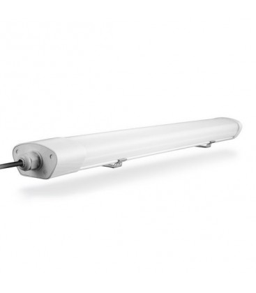 Réglette LED Détecteur de mouvement - IP65 - 1230 mm - 36W - Etanche - Blanc Pur - ALTHAE By DELITECH