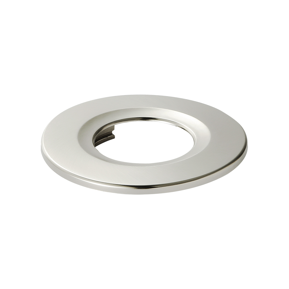 Collerette couleur "chrome brossé" pour encastrables DILSE-DL94A