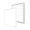 Dalle LED HIGH POWER 60x60 - IP 20 - 120lm/W - 4000K - 45W max- Alimentation PHILIPS ON/OFF Boitier de Repiquage + Filin de sécurité inclus