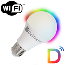 Ampoule LED E27 RGB CCT - Connecté WiFi - 10W - DELISMART