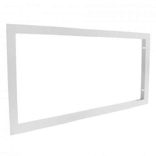 [DILDLW-ENC-6030] Cadre d'encastrement - Dalle LED 60x30 - FAUX plafond placo BA13 - Aluminium Blanc