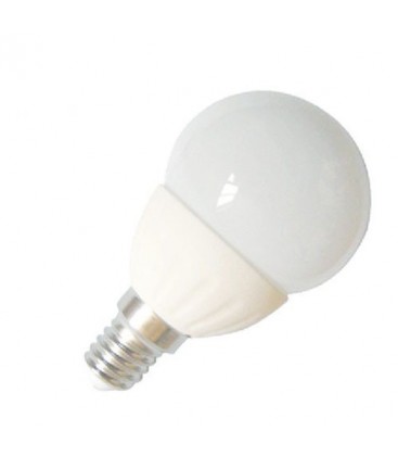 Ampoule LED E14 Ceramique G45 - 3,5W - SMD CREE