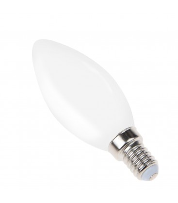 Ampoule LED E14 Bougie - 4W - Filament - Transparent (copie)