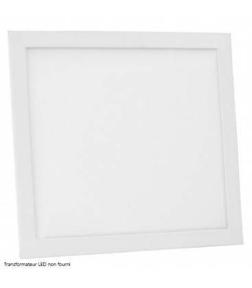 Dalle LED Cadre Blanc - 30x30cm - 20W - Alimentation non fournie) - NOVA by DELITECH