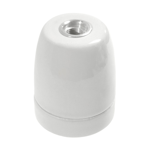 [DILLS2-D-WHI] Douille de couleur - culot E27 - Blanc
