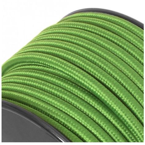 [DILLSC-VDEHVKX-VER] Câble décoration - 2 x 0,75mm2 - 1 mètre - Vert émeraude
