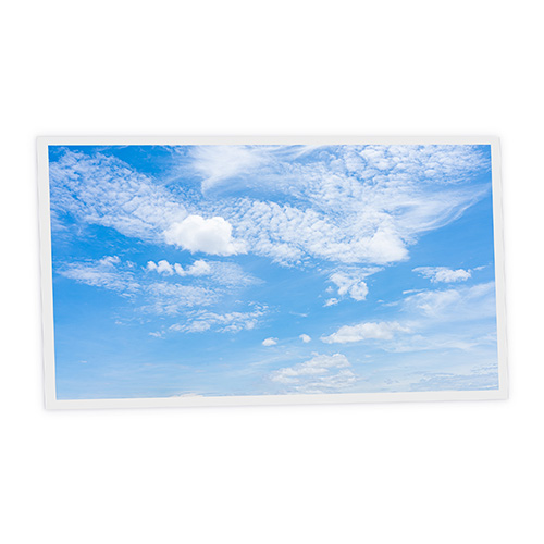 [DT1-AIR-12060-X1H] Pack 1 Dalle LED Imprimée horizontale - Air - 1200x600mm - Usinée en France by DELITECH