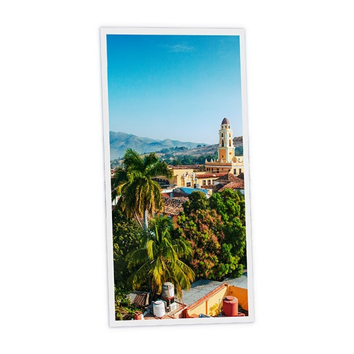 [DT1-CUB-12060-X1V] Pack 1 Dalle LED Imprimée verticale - Cuba - 1200x600mm - Usinée en France by DELITECH
